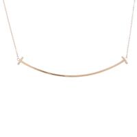 ティファニー Tスマイル ラージ ネックレス