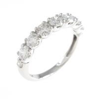 PT ハーフエタニティ ダイヤモンドリング