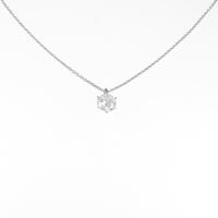 【リメイク】プラチナダイヤモンドネックレス 0．521ct・H・VS1・VG