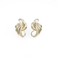 K18YG ダイヤモンドピアス