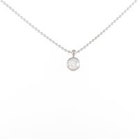 PT ソリティア ダイヤモンドネックレス