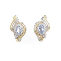 PT／K18YG サファイヤイヤリング