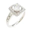 プラチナダイヤモンドリング 1．011ct・D・VVS2・VG