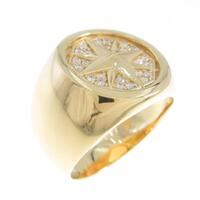 【リメイク】K18YG ダイヤモンドリング