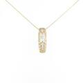 K18YGダイヤモンドネックレス 0．250ct・L・VVS2・マーキスカット