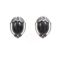 ジョージ ジェンセン オニキスイヤリング