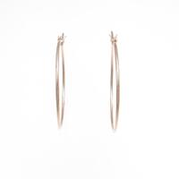 アガット フープピアス