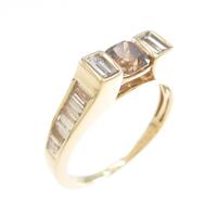 K18YG ダイヤモンドリング