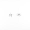 【リメイク】ST／プラチナダイヤモンドピアス 0．301ct・0．311ct・D・SI2・VG