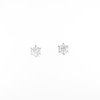 【リメイク】ST／プラチナダイヤモンドピアス 0．301ct・0．311ct・D・SI2・VG