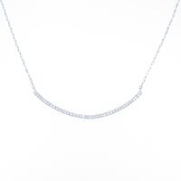 【リメイク】K18WG ダイヤモンドネックレス