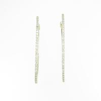 K18YG ダイヤモンドピアス