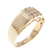 K18PG ダイヤモンドリング