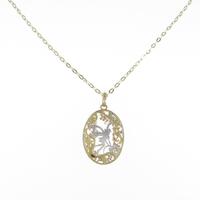 K18スリーカラー フェアリー ネックレス