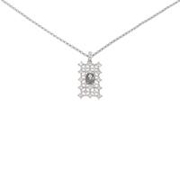 K18WG アレキサンドライトネックレス