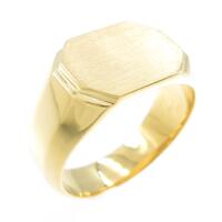 【新品】K18YG 印台 リング