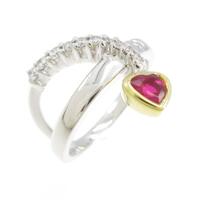 K18YG／K18WG ルビーリング