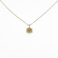 4゜C サファイヤネックレス