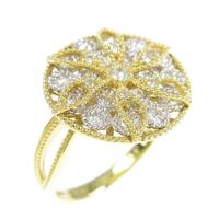 K18YG／K18WG ダイヤモンドリング