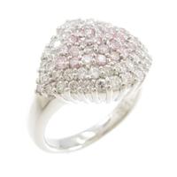 PT パヴェ ピンクダイヤモンドリング