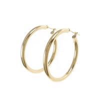 K18YG フープピアス