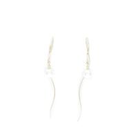 【新品】K18YG アコヤパールピアス