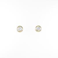 K18YG ダイヤモンドピアス