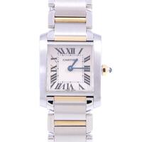 カルティエ W51007Q4 タンクフランセーズ コンビ SSxYG クォーツ