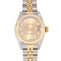 ロレックス 69173G． デイトジャスト SSxYG 自動巻