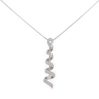 750WG/K18WG ダイヤモンド ネックレス