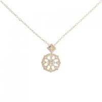 K18PG ダイヤモンド ネックレス 0.14CT