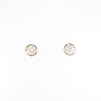 K18PG ダイヤモンド ピアス 0.626CT