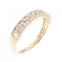 K18PG ダイヤモンド リング 0.25CT
