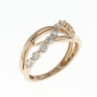 K18PG ダイヤモンド リング 0.32CT