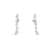 K18WG ダイヤモンド ピアス 0.20CT