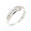 K18WG ダイヤモンド リング 0.50CT