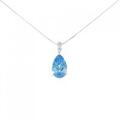 K18WG ブルートパーズ ネックレス 5.57CT