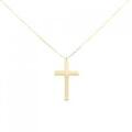 K18YG クロス ネックレス