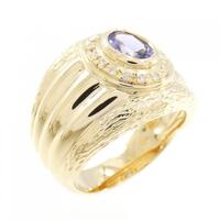 K18YG タンザナイト リング