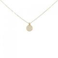 K18YG ダイヤモンド ネックレス 0.07CT