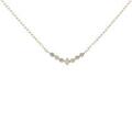 K18YG ダイヤモンド ネックレス 0.10CT