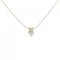 K18YG ダイヤモンド ネックレス 0.19CT