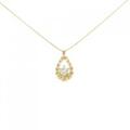 K18YG ダイヤモンド ネックレス 0.21CT