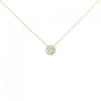 K18YG ダイヤモンド ネックレス 0.30CT