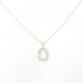 K18YG ダイヤモンド ネックレス 0.40CT