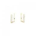 K18YG ダイヤモンド ピアス 0.12CT