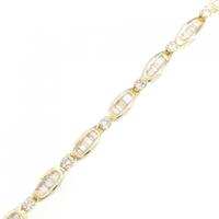 K18YG ダイヤモンド ブレスレット 2.00CT