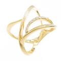 K18YG ダイヤモンド リング 0.09CT