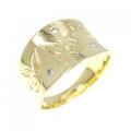 K18YG ダイヤモンド リング 0.11CT