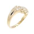 K18YG ダイヤモンド リング 0.12CT